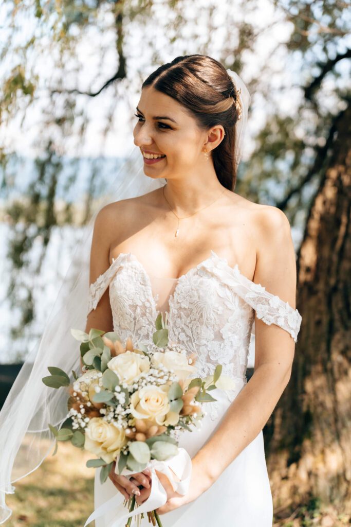 Braut im Toskanapark Lindau